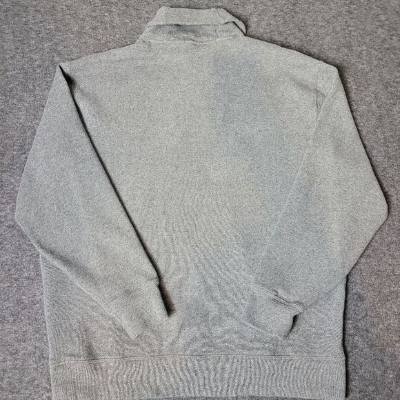 Polo Ralph Lauren Sweater Mens Size 2XL Gray Shawl Collar Red Small Pony - Picture 2 of 9